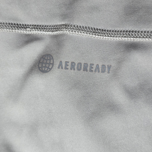 Adidas Aeroready Women's Tan High-Waisted Leggings Size L Running - Picture 10 of 15